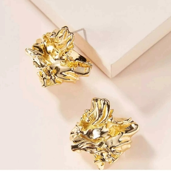 Amber Sceats Reese Earrings 24K gold - Picture 1 of 4